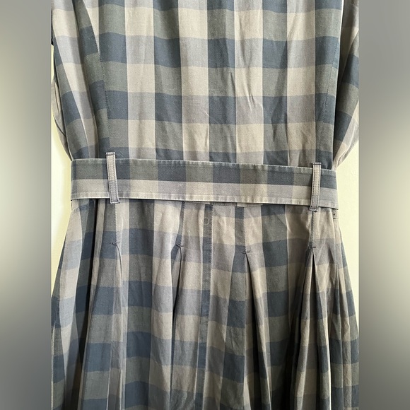 Vintage Karen Millen Plaid Dress with Belt - Picture 7 of 14